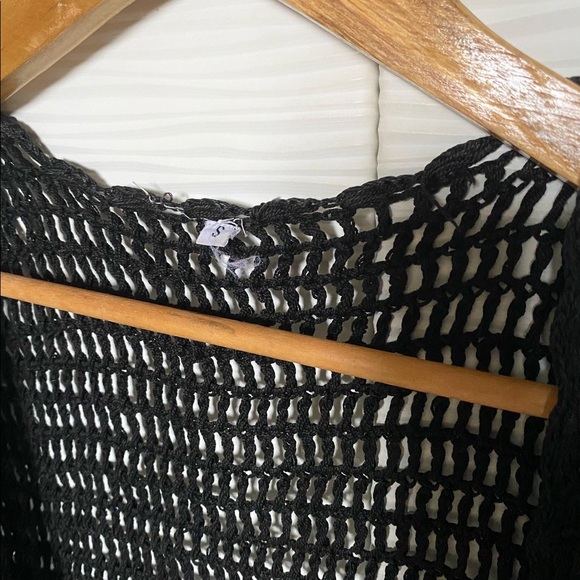 Vintage Crochet Vest Cardigan - Picture 3 of 3